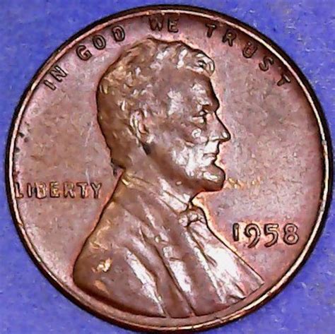 Lincoln Cent With and Without Mint Mark James Bucki. . 1958 penny no mint mark